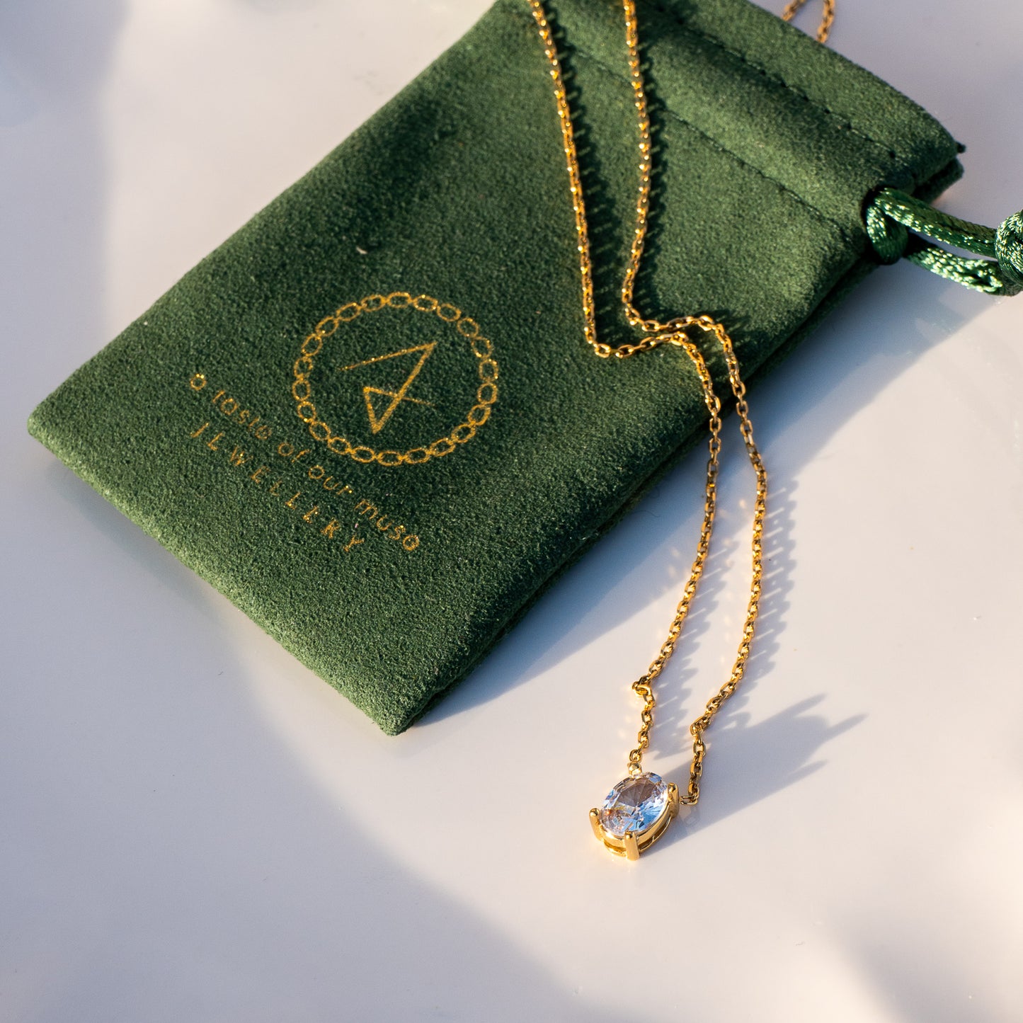 White Birch Necklace